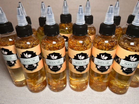 Chamomile & Honey Bar and Chamomile & Calendula Body Oil