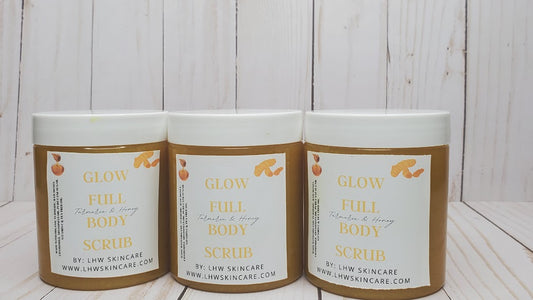 GLOW "Turmeric & Honey" BODY SCRUB
