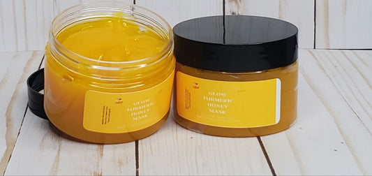 The Glow Turmeric & Honey Face Gel Mask