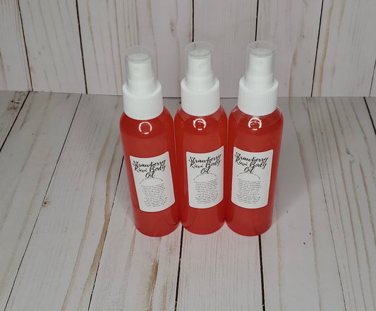 Strawberry kiwi body oil (8oz)