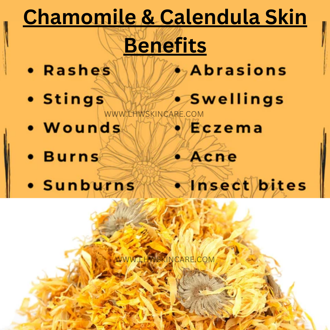 Chamomile & Honey Bar and Chamomile & Calendula Body Oil