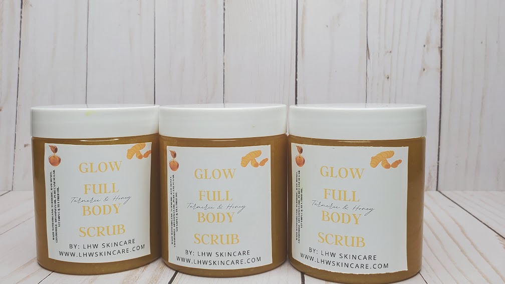 GLOW "Turmeric & Honey" BODY SCRUB