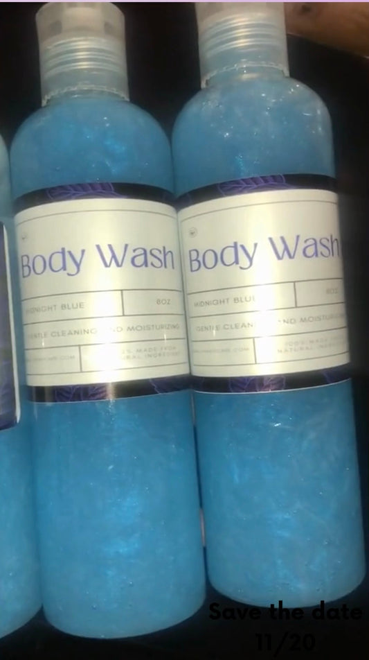 (Men's) Midnight Blue Body Wash 8oz